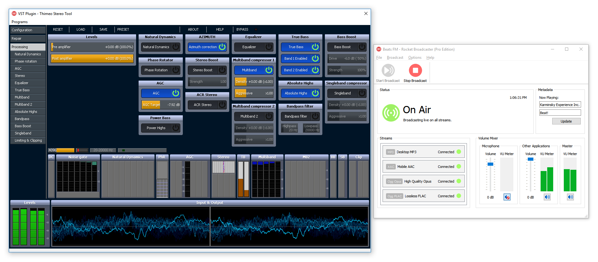 The Best VST plugins for FM and Internet Radio Broadcasting